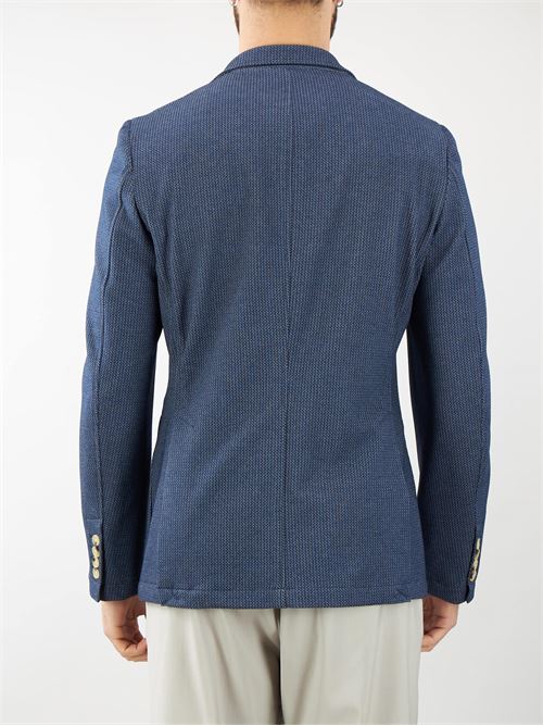 Micro patterned single breasted jacket Manuel Ritz MANUEL RITZ | Jacket | 3632G2900M24337989
